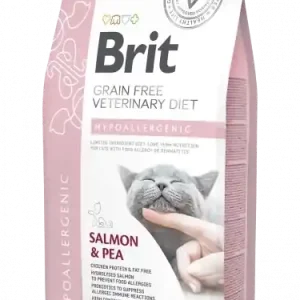 Akciós ár Brit gf állatorvosi diétás macskaeledel hipoallergén 5 kg