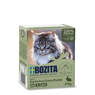 Különleges ajánlat BOZITA Macska Nyúl zselében 370 g