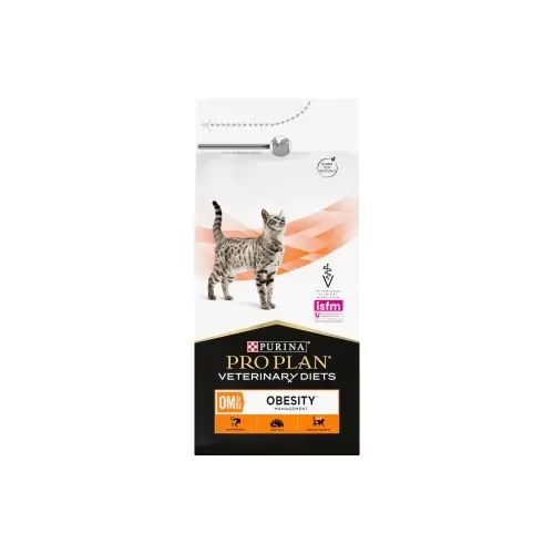 Olcsó PRO PLAN Veterinary Diets OM St/Ox Obesity Management Száraz macskaeledel 1,5 kg