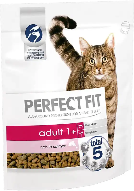 PERFECT FIT Felnőtt 1+ lazaccal 750 g Expressz kézbesítés