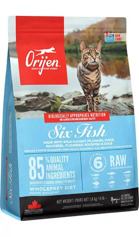 Orijen Six Fish Macska 1.8kg Kedvezmény