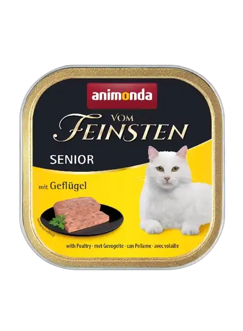 Ne maradj le ANIMONDA Vom Feinsten Senior Cat íz baromfival 100 g