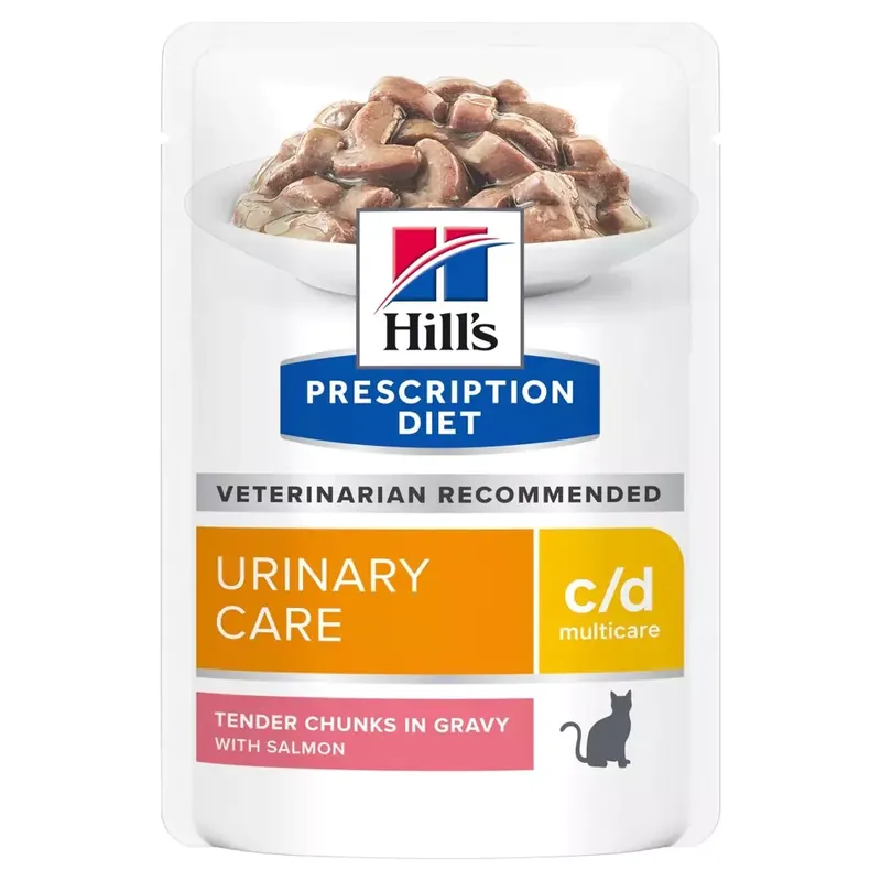 Exkluzív ajánlat Hill‘s Prescription Diet c/d Multicare Feline Lazac 85 g