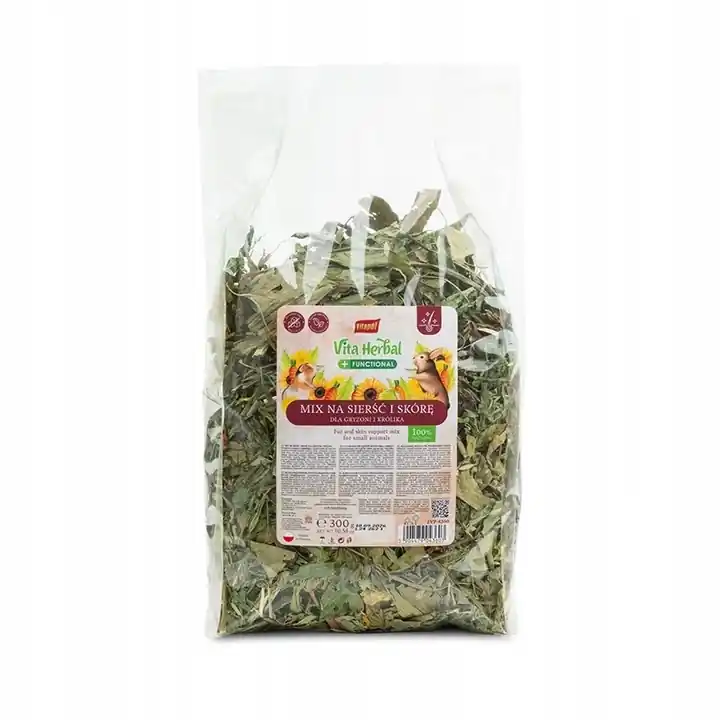 VITAPOL Vita Herbal Funkcionális keverék szőrzetre és bőrre – rágcsálóknak és nyulaknak, 300 g Ajánlat