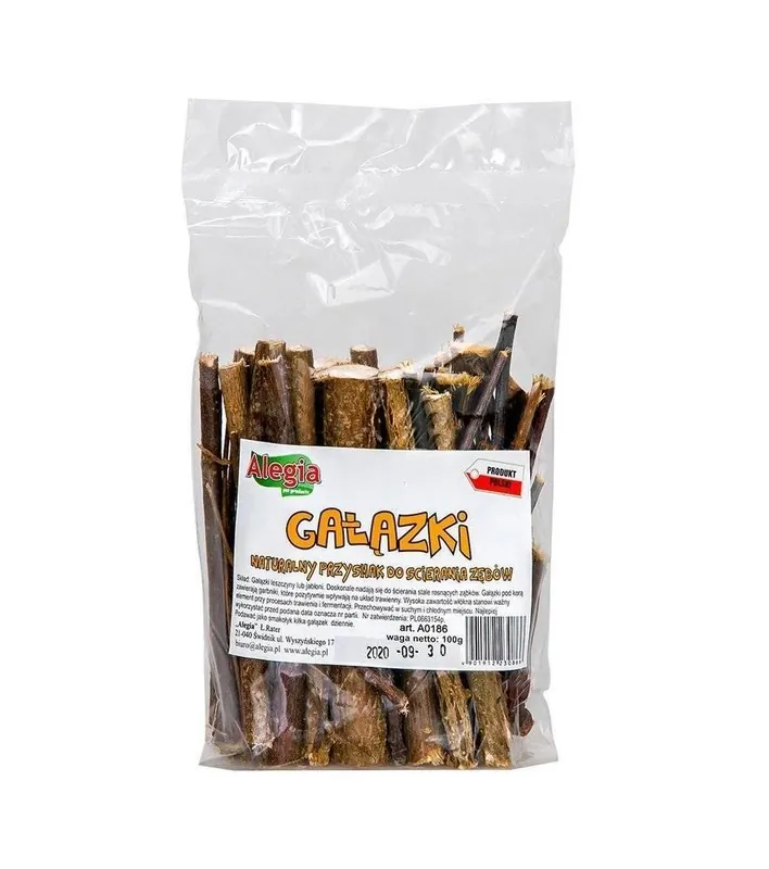 ALEGIA rágcsálóknak szánt gallyak 100 g Szezonális akció