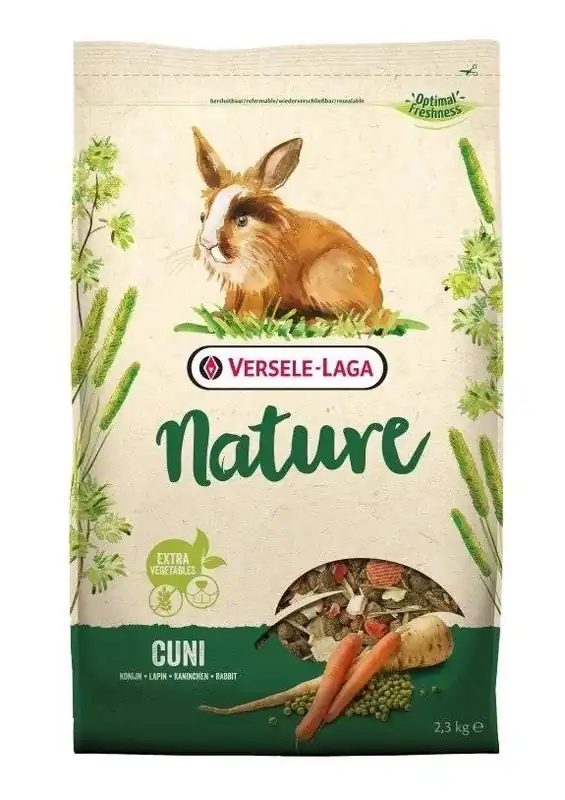 Biztonságos fizetés Versele-Laga Cuni Nature 2,3 kg