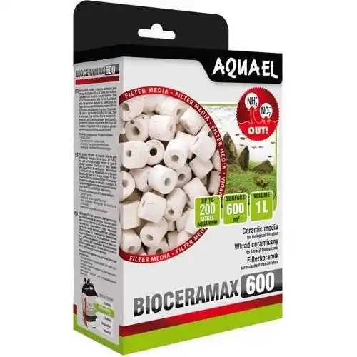 Kihagyhatatlan ajánlat AQUAEL BioCeraMax UltraPro 600 1 l (biológiai)