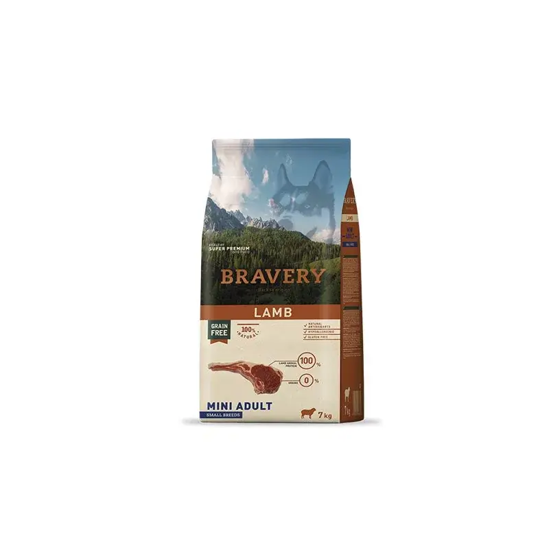 Korlátozott ajánlat Bravery Mini Adult Lamb 2kg