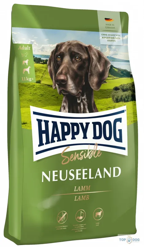 Happy Dog Sensible Neuseeland Bárány 4kg Legnépszerűbb