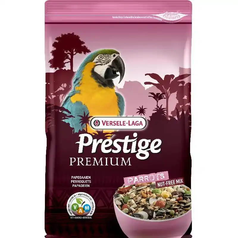 Biztonságos vásárlás Versele-Laga Prestige Premium Parrots Nut Free Mix 2kg