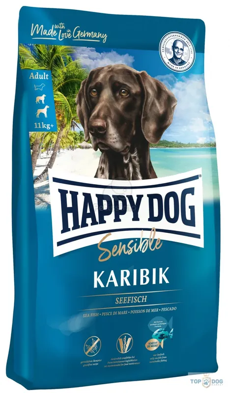 Happy Dog Sensible Karibik Tengerihallal 11kg Legnépszerűbb