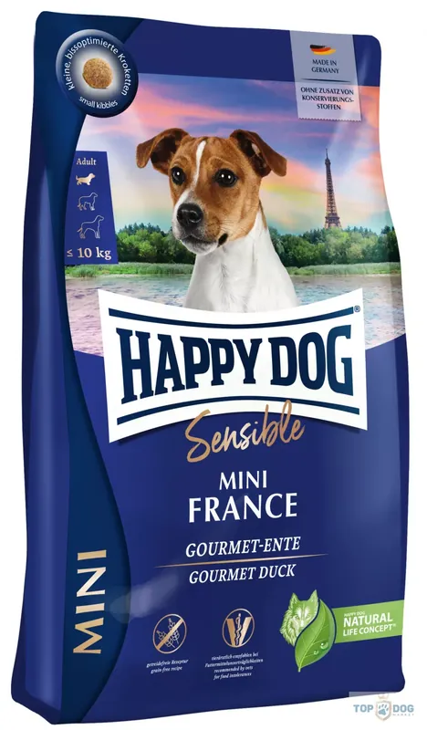 Ajánlat Happy Dog Mini France Kacsával 800gr