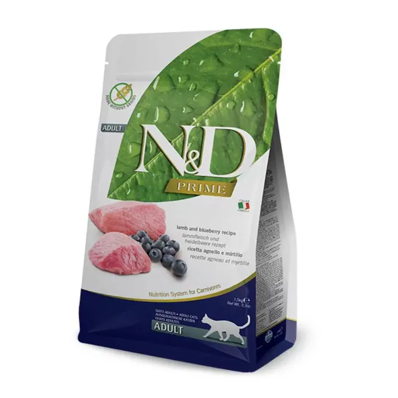 N&D Cat Prime Bárány&Áfonya 1,5kg Nézd meg most