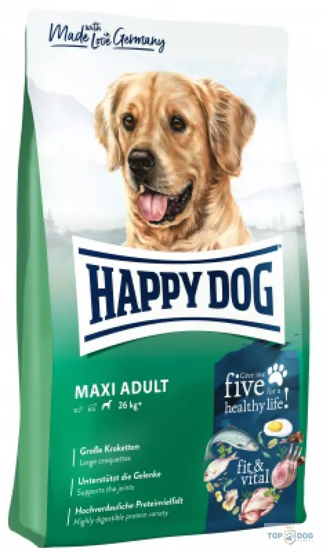 Happy Dog Fit&Well Maxi Adult 4kg Vásárlói kedvenc
