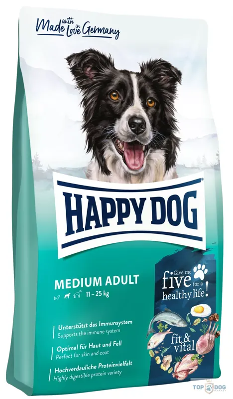 Happy Dog Fit & Well Medium Adult 12kg Különleges ajánlat