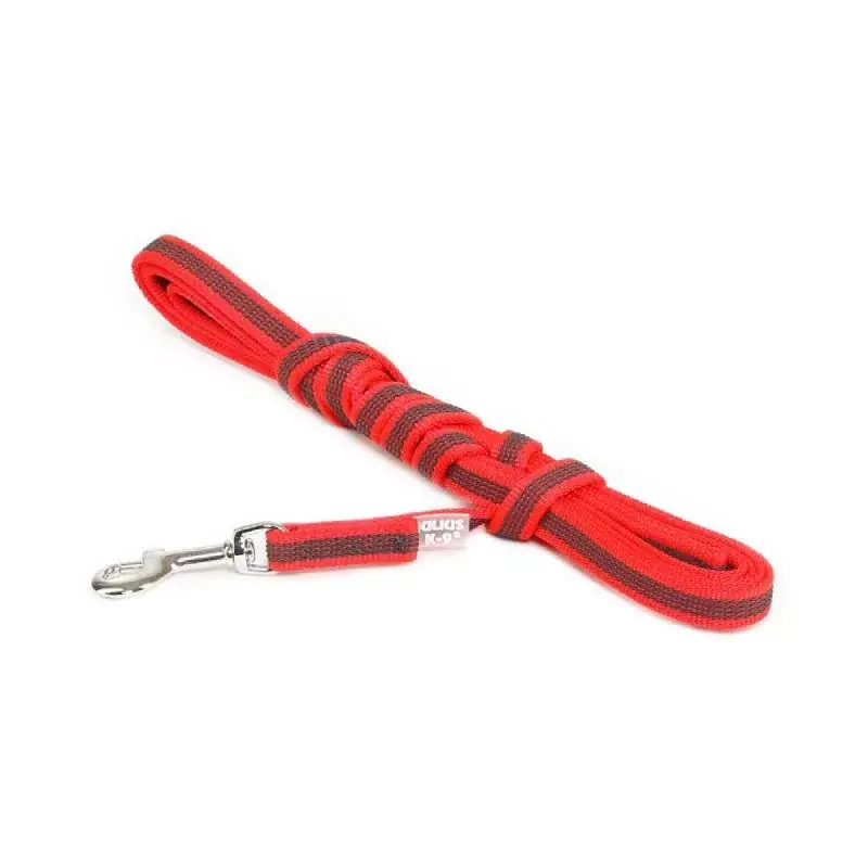 Olcsóbb Julius-K9 Póráz 3M fogóval Red Color & Gray