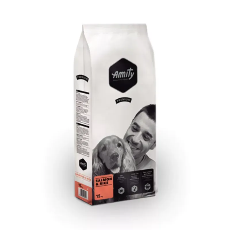 Akciós ár Amity Premium Salmon-Rice 15kg