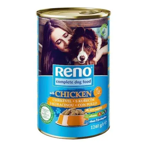 RENO CSIRKE 1240 G KUTYA KONZERV Végkiárusítás