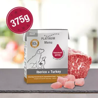 Outlet Platinum Menu ibériai sertés-pulyka 375g