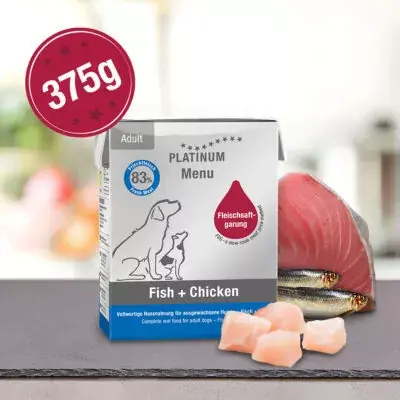 Platinum Menu hal-csirke 375g Rendeld meg most
