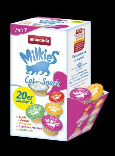 Animonda Milkies Variety (tejszín,taurin) macskatej - Macskák részére (15g) Csak ma