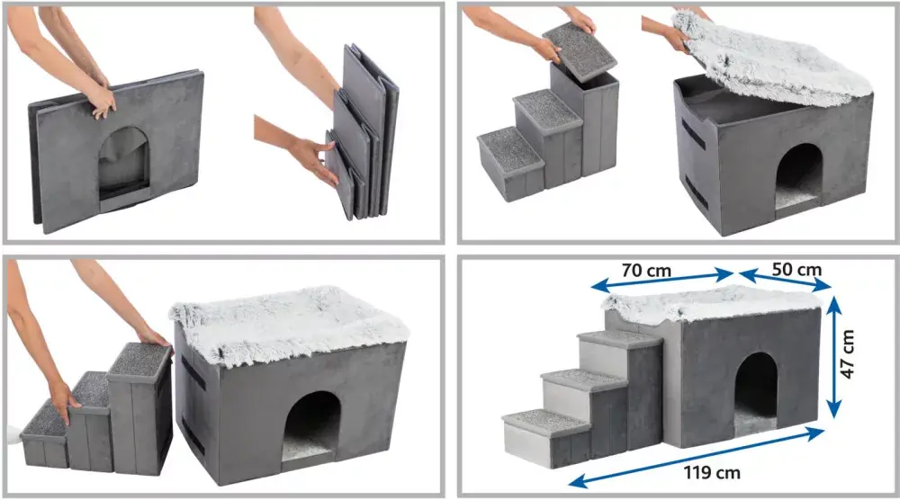 Legkelendőbb Ágy végébe fekhely 135*47*50cm TRX 38039