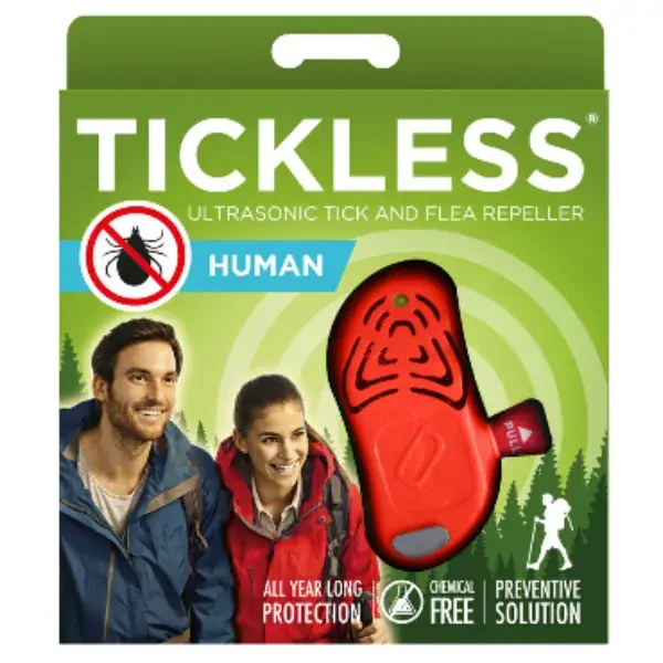 Tickless Emberi ultrahangos kullancs riasztó (narancs ) Legjobb ár