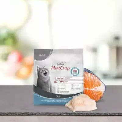 PLATINUM CAT MEATCRISP ADULT Fish 400GR Újdonság