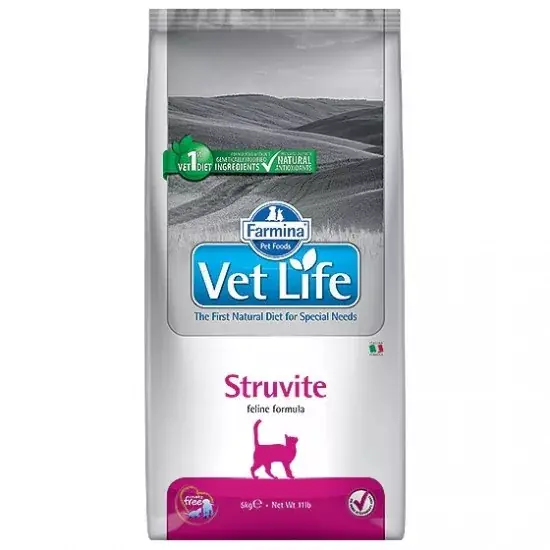 Vet Life Cat Struvite 10kg (struvitkövek, alsó húgyúti megbetegedések) Biztonságos fizetés