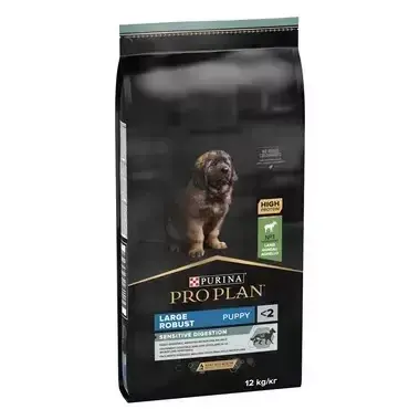 Purina PRO PLAN Large Robust Puppy SENSITIVE DIGESTION bárányban gazdag száraz kutyaeledel 12kg Akciós ár