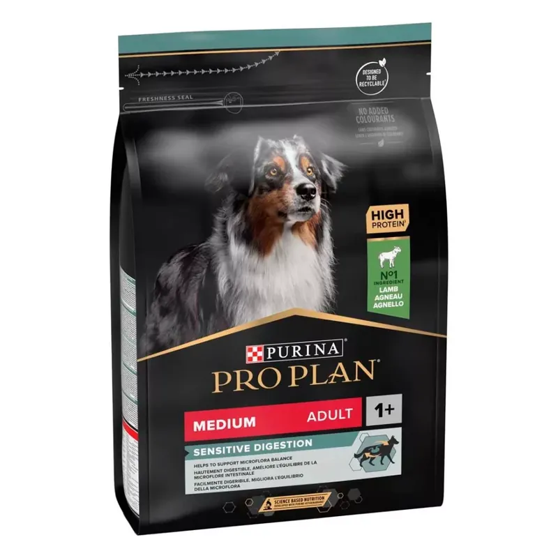Purina PRO PLAN Medium Adult SENSITIVE DIGESTION bárányban gazdag száraz kutyaeledel 14kg Outlet