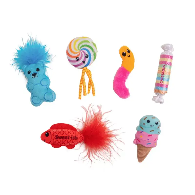 Kitty Sweet Treats macskajátékok - 6db/csomag Expressz szállítás