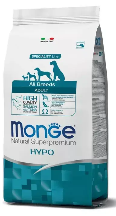 Monge Dog 12kg Hypo Tonhal Speciality Line Breeders Biztonságos vásárlás