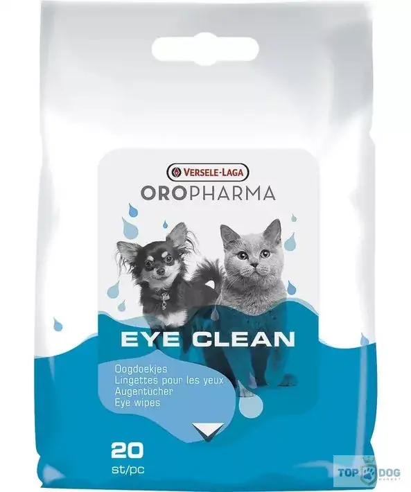 OROPHARMA Eye CLEAN CAT & DOG 20DB - NEDVES Szem törlőkendő Outlet
