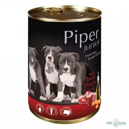 Piper 400g Junior Marhaszív és Sárgarépa Csak ma