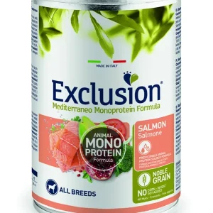 Csak ma Exclusion Mediterraneo Monoprotein Formula Adult Salmon (Lazacos) konzerv 400g