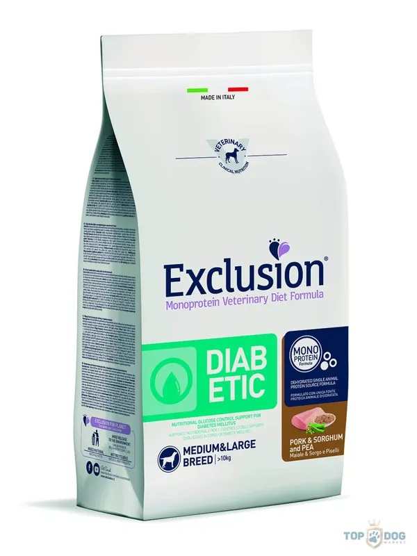 Exclusion Diabetic Pork&Sorghum 2kg Vásárlói kedvenc