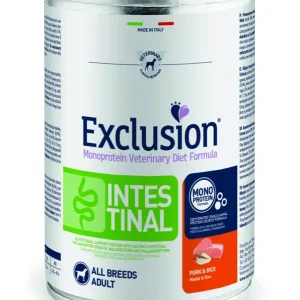 Ajánlat Exclusion Canine Intestinal Adult Pork konzerv 400g (emésztés)
