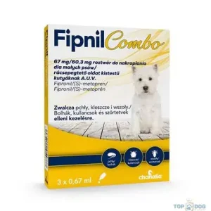 Árengedmény Fipnil Combo Spot On Small Dog 2-10kg 3 db/doboz