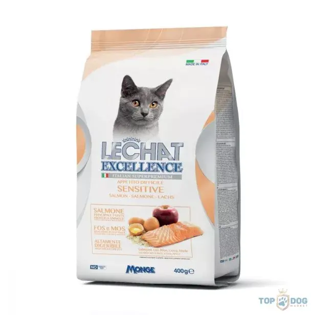 Akciós ár Lechat Excellence 400g Sensitive
