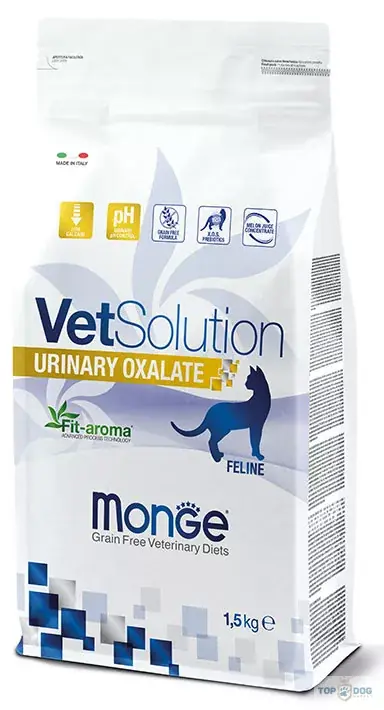 Vásárlói kedvenc Monge VetSolution Cat 1,5kg Urinary Oxalate