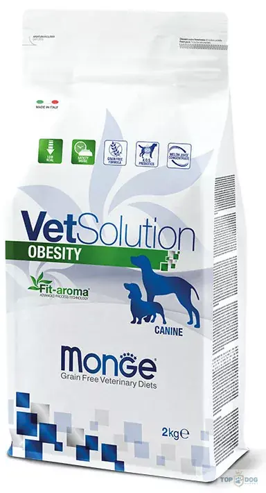 Monge VetSolution Dog 2kg Obesity testsúly csökkentésre Akció