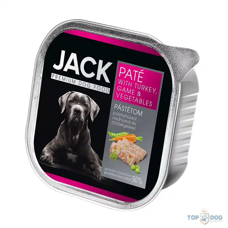 Különleges ajánlat Jack Pulyka, vad & zöldség pástétom 150g