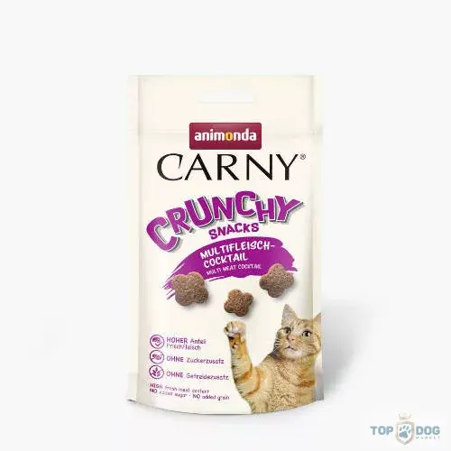 Azonnal elérhető Animonda Carny crunchy 50g snack macskáknak- húskoktél