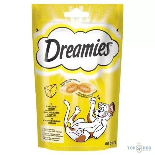 Népszerű Dreamies Jutalomfalat Sajttal 60g