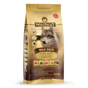 Szezonális akció Wolfsblut 2kg Wild Large Duck Adult - Large Kacsa burgonyával