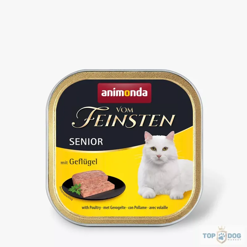Animonda Vom Feinsten Cat Senior Szárnyas 100gr Szuper akció