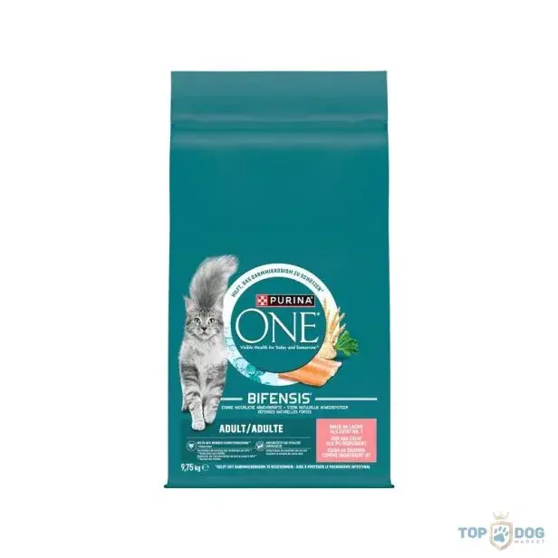 Olcsó PURINA ONE 9,75kg Adult Lazac