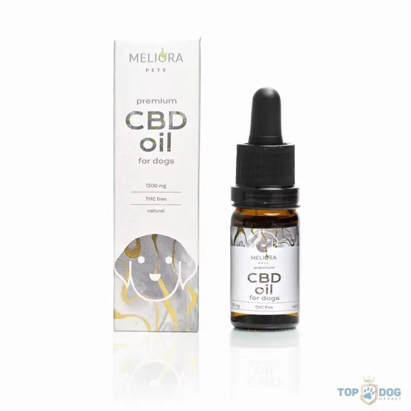 Meliora CBD olaj kutyáknak 12% 1200 mg 10ml Szezonális akció