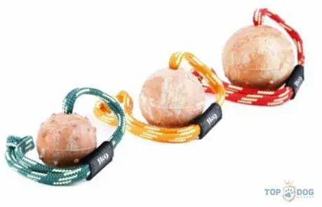 Azonnali szállítás Julius-K9 IDC Ball - játék (kaucsuk labda, zsinórral) kutyák részére (Ø50mm)